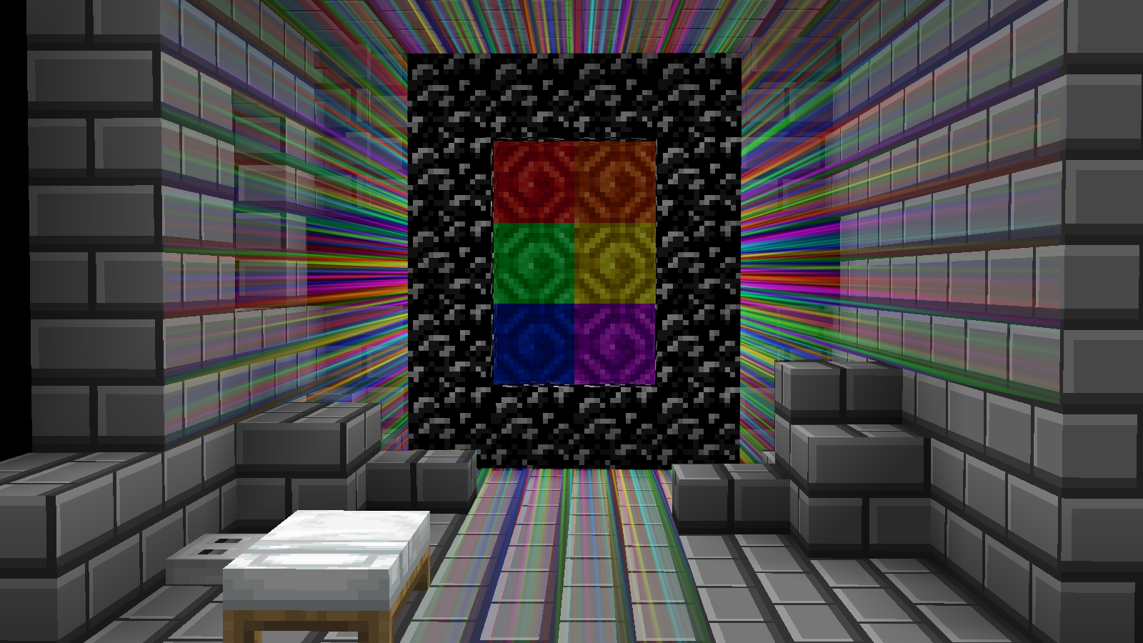 Download Rainbow Escape for Minecraft 1.16.1